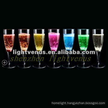 Liquid Active LED Champagne Glass